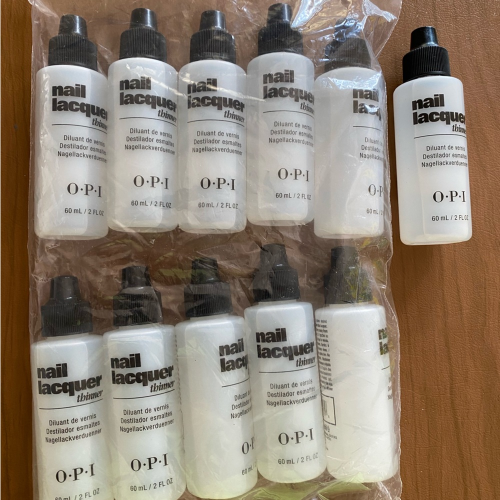 Pack of 11 O.P.I. Nail Lacquer thinner new